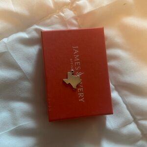 Retired James Avery silver Texas charm